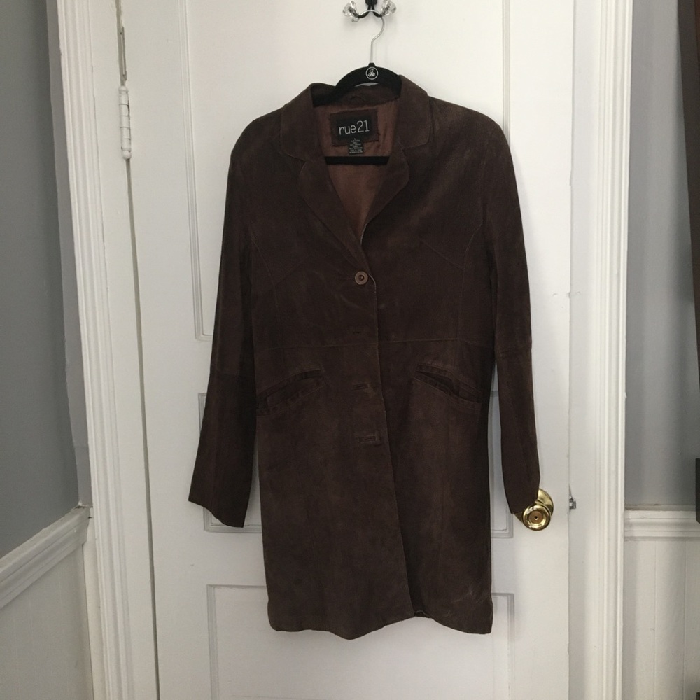 Long Suede Coat/Jacket